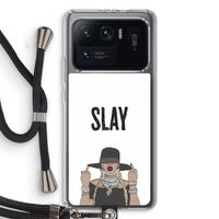 Slay All Day: Xiaomi Mi 11 Ultra Transparant Hoesje met koord