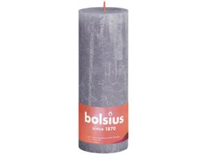 Bolsius Rustiek Stompkaars Shine Collection 190/68 Frosted Lavender-Bevroren