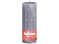 Bolsius Rustiek  Stompkaars Shine Collection 190/68 Frosted Lavender-Bevroren - thumbnail