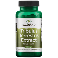 Herb Tribulus Terrestris Extract 500mg | Swanson | 60ct Herb Tribulus Terrestris Extract 500mg | Swanson | 60ct