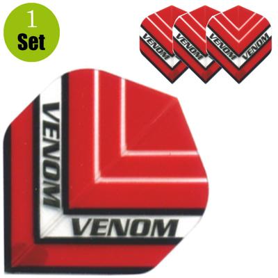 Ruthless Ruthless Venom HD150 Dartflights - Rood