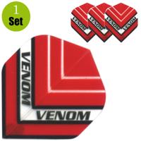 Ruthless Ruthless Venom HD150 Dartflights - Rood
