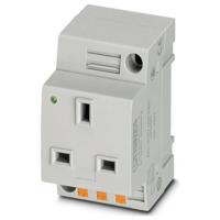 Phoenix Contact EO-G/PT/SH/LED Contactdoos Grijs 5 stuk(s)