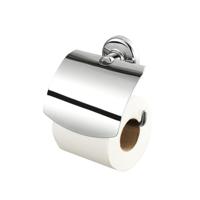 Toiletrolhouder Geesa Hotel | Met klep | Chroom