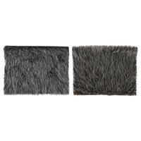 Svenska Living Kleedje lang haar 40x30cm bruin/grijs