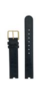 Horlogeband Rado R50575915 / 129.3575.4 / 070852910 Leder Zwart 16mm