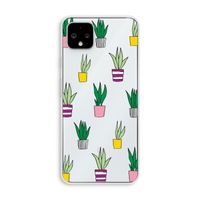 Sanseveria: Pixel 4 XL Transparant Hoesje