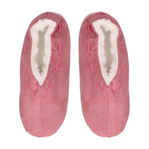 Pantoffels/sloffen voor dames - roze - Spaanse sloffen - teddy voering