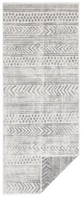 Hanse Home - Reversible carpet Biri grey cream - 80x350 cm