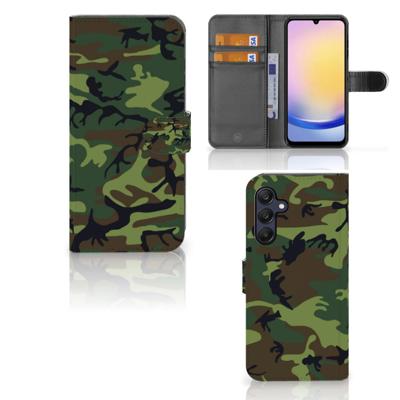 Samsung Galaxy A25 | Telefoon Hoesje | Army Dark