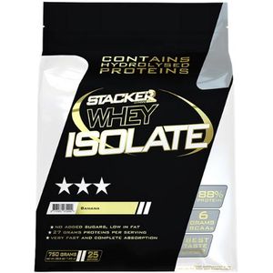 Whey Isolate Stacker 750gr Banaan