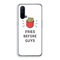 Fries before guys: OnePlus Nord CE 5G Transparant Hoesje