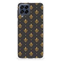 Samsung Galaxy M53 Doorzichtige Silicone Hoesje Franse Lelie