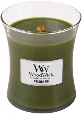 WoodWick medium candle frasier fir