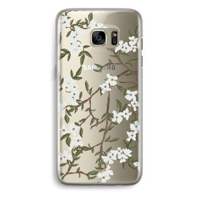 Blossoming spring: Samsung Galaxy S7 Edge Transparant Hoesje