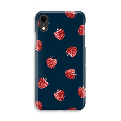 Framboosjes: iPhone XR Volledig Geprint Hoesje