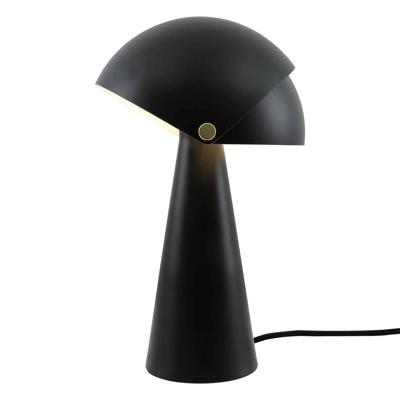 Tafellamp design zwart &apos;Align&apos; E27 fitting verstelbaar DFTP 33 cm