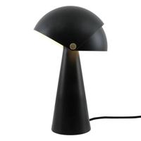 Tafellamp design zwart &apos;Align&apos; E27 fitting verstelbaar DFTP 33 cm