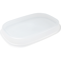 Circ Schaal | menuschaal | reusable | 1-vaks | pP | rechthoekig | 239.5x184.5x26.3mm | transparant | 48 stuks