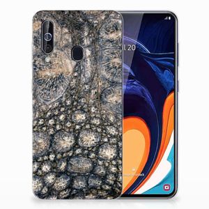 Samsung Galaxy A60 TPU Hoesje Krokodillenprint