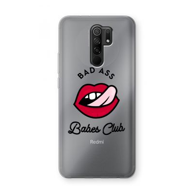 Badass Babes Club: Xiaomi Redmi 9 Transparant Hoesje