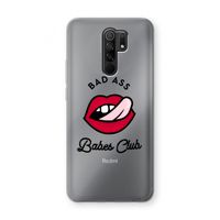 Badass Babes Club: Xiaomi Redmi 9 Transparant Hoesje