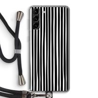 Stripes: Samsung Galaxy S21 Plus Transparant Hoesje met koord