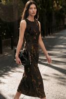 Oosters midijurk - BROWN - XS