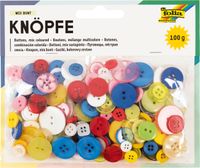 Knopen Folia 100 gram assorti