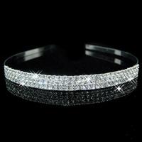 Prinses Tiaras bruiloft kroon Rhinestone Pearl hoofdband Kid Girls Bridal Crown partij Accessiories haar sieraden 1