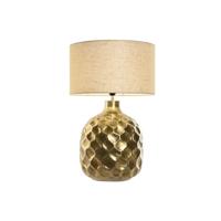 Bureaulamp Home ESPRIT Gouden Aluminium 50 W 220 V 42 x 42 x 66 cm