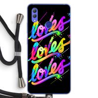 Loves: Honor Note 10 Transparant Hoesje met koord
