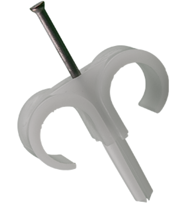 Mepac plugclip nagel duo 16/19mm transparant