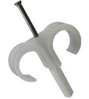 Mepac plugclip nagel duo 16/19mm transparant