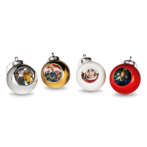 Kerstballen set van 4