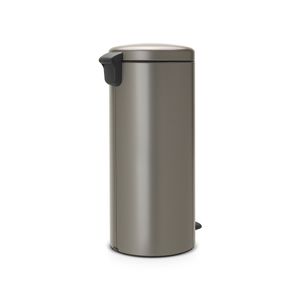 Brabantia newIcon pedaalemmer 30 liter met kunststof binnenemmer - Platinum