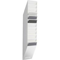 Durable FLEXXIBOXX 12 A4 1709763010 Folderhouder Wit DIN A4 staand 1 set(s) Aantal vakken: 12 (b x h x d) 240 x 1115 x 135 mm Durable FLEXXIBOXX 12 A4 1709763010 Folderhouder Wit DIN A4 staand 1 set(s) Aantal vakken: 12 (b x h x d) 240 x 1115 x 135 mm