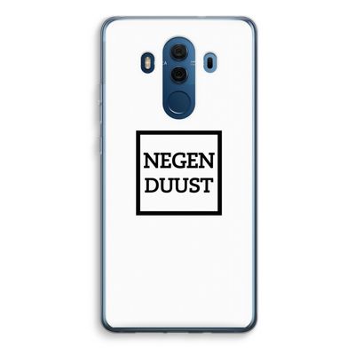 Negenduust vierkant: Huawei Mate 10 Pro Transparant Hoesje