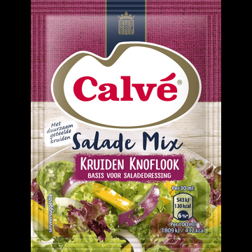 Calve Salade Mix Kruiden Knoflook 3x8 g bij Jumbo