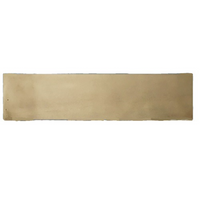 Terre d'Azur Gerona Metal wandtegel 7.5x30cm goud - 22 stuks per doos