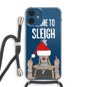 Came To Sleigh: iPhone 12 mini Transparant Hoesje met koord