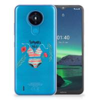 Nokia 1.4 Telefoonhoesje met Naam Boho Summer