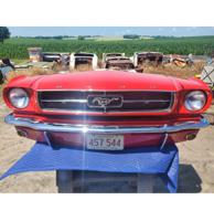 Ford Mustang 1965 Voorkant - Gemaakt Van Een Echte Auto