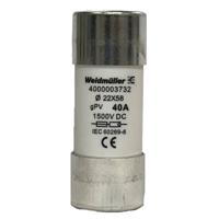 Weidmüller 4000003732 FUSE WSFL 22X58 40A 1K5V GPV Buiszekering Inhoud 10 stuk(s)