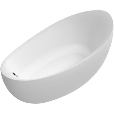 Villeroy & Boch Aveo new generation kunststof bad quaryl ovaal 190x95x44.3cm - incl. voorgemonteerde Multiplex Trio  mat wit ubq194ave9t1v-rw