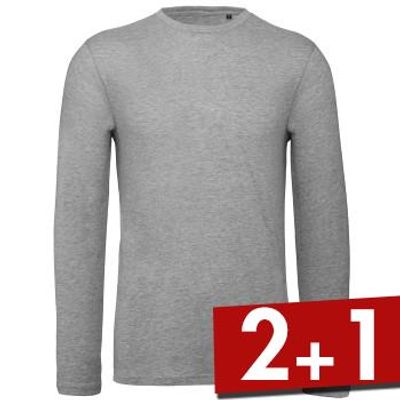 B and C Organic Inspire Men Long Sleeve T