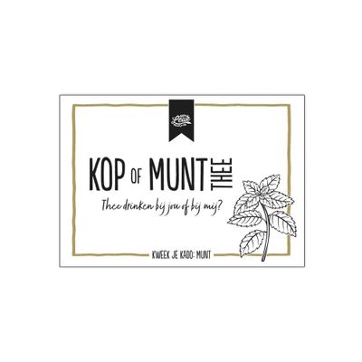 Kruiden - Kop of munt thee