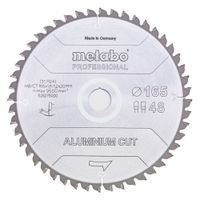 Metabo Accessoires Cirkelzaagblad | "Aluminium Cut Prof" | 160x20mm | Z48 FZ/TZ 5?neg - 628288000
