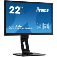 iiyama ProLite B2283HS - 22 inch - 1920x1080 - DVI - HDMI - VGA - Zwart