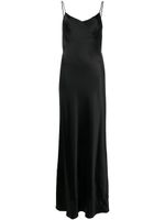 Galvan robe-nuisette classique - Noir